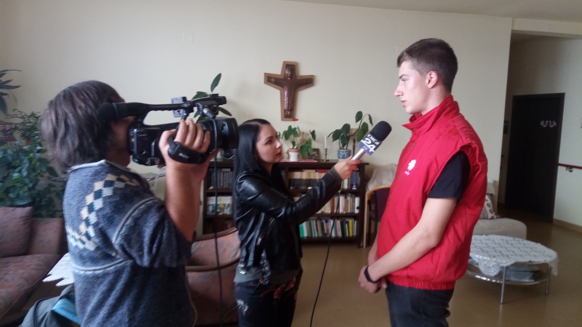 Interviu cu voluntarii Caritasului